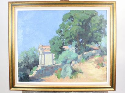 Marguerite DUBUISSON (1883-1967) Paysage,...