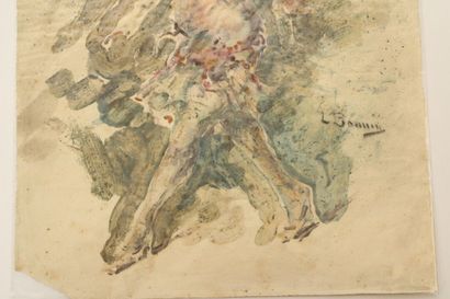 Luis BONNIN MARTIN (1873-1964)
La danseuse,...