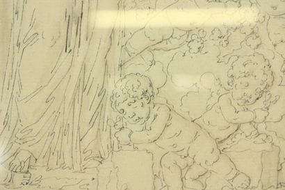 Louis-Félix Delarue (attribué à). 
Crayon...