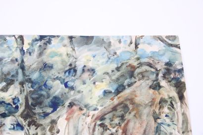Luis BONNIN MARTIN (1873-1964)
Nu, aquarelle...