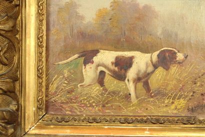 Louis LARTIGAU (XXème siècle)
Chien de chasse,...
