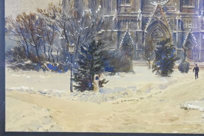 Ernst GRANER (1865-1943)
L'église votive...