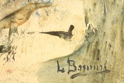 Luis BONNIN MARTIN (1873-1964) 
Scènes religieuses,...