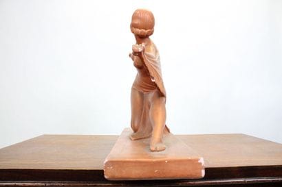 Salvatore MELANI (1902-1934)
Dancer, terracotta,...
