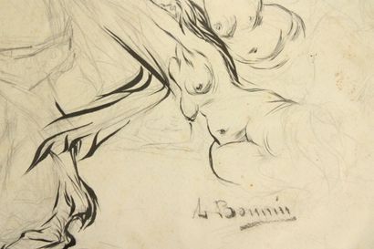 Luis BONNIN MARTIN (1873-1964)
Le cavalier,...