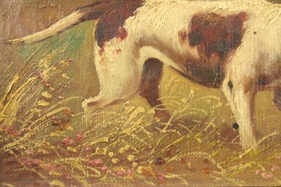 Louis LARTIGAU (XXème siècle)
Chien de chasse,...