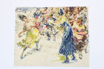 Luis BONNIN MARTIN (1873-1964)
Danseuses...