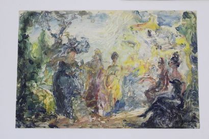 Luis BONNIN MARTIN (1873-1964)
Femmes au...
