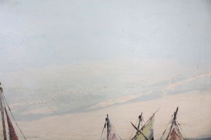 Marcel CATELEIN
(1892-1979) Marine, huile...