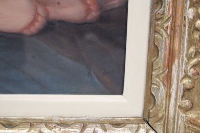 Roland CAT (1942-2016) 
Nue de dos, huile...