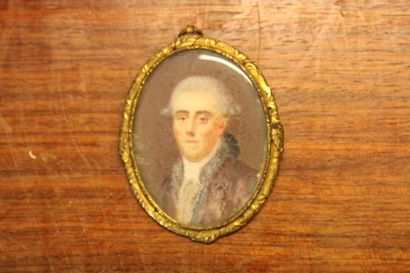 École du XIXème siècle, portraits d'homme,...
