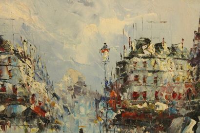 Randall DAVEY (1887-1964)
Vue de Paris, huile...