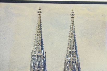 Ernst GRANER (1865-1943)
L'église votive...