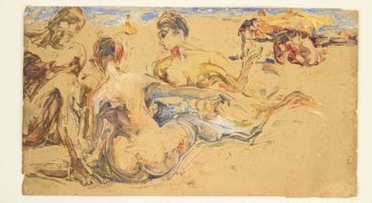 Luis BONNIN MARTIN (1873-1964)
Trois nus,...