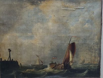 Louis 1 verboeckhoven (1802-1889) (Attribué...