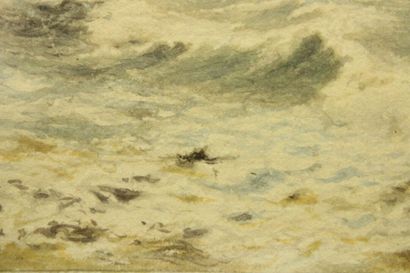 Paul ROUX (c.1845-1918)
Paysage de tempête,...
