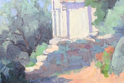 Marguerite DUBUISSON (1883-1967) Paysage,...