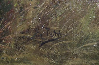 Eugène PETIT (1839-1886), Chasseur et ses...