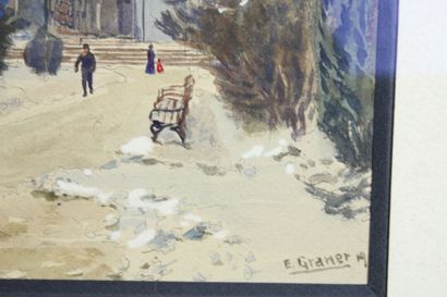 Ernst GRANER (1865-1943)
L'église votive...