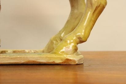 DONATIEN (1887-1955)
Horse in glazed ceramic...