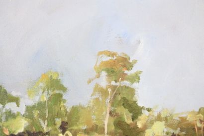 Jean-Pierre LEBRAS (1937-2017) 
Coquelicots,...