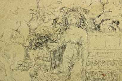 Luis BONNIN MARTIN (1873-1964)
Deux femmes...
