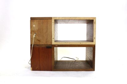 MARCEL GASCOIN
Alveole model, Pair of bedside...