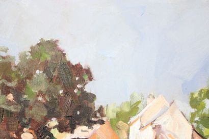 Jean-Pierre LEBRAS (1937-2017) 
Coquelicots,...