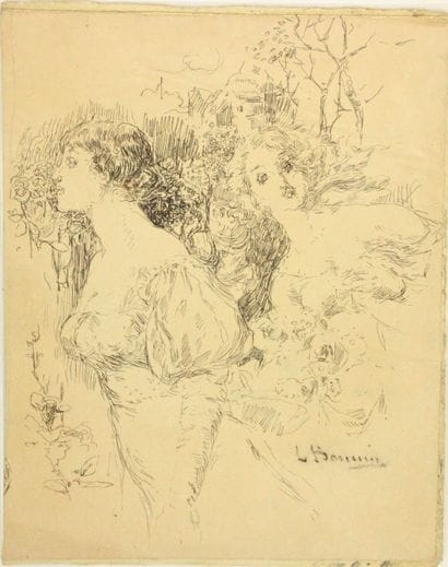 Luis BONNIN MARTIN (1873-1964)
Deux femmes,...