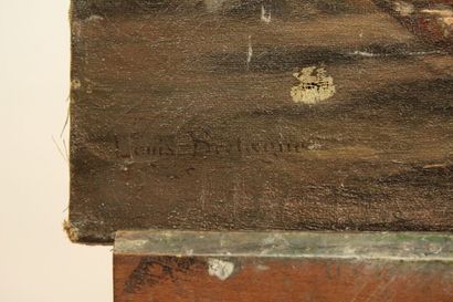 Louis BRETAGNE (XIXè siècle)
Pêcheurs sur...