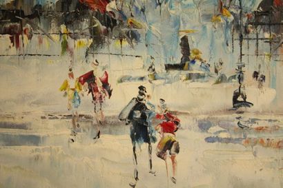 Randall DAVEY (1887-1964)
Vue de Paris, huile...