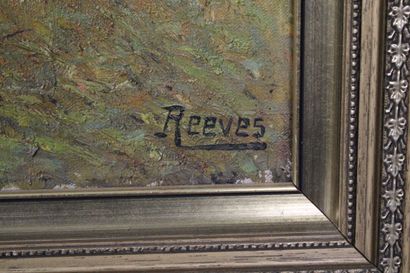 Walter REEVES (1882-1900).
Deux épagneuls...