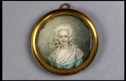 Dans le goût du XVIIIème siècle.
Miniature...