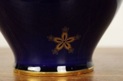 SEVRES. Porcelain vase decorated with stylized...