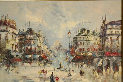 Randall DAVEY (1887-1964)
Vue de Paris, huile...