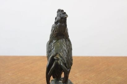 Antoine Louis BARYE (d'après)
Le coq chantant,...