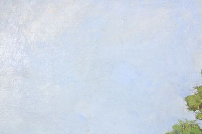 Marguerite DUBUISSON (1883-1967) Paysage,...