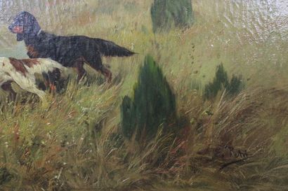 Eugène PETIT (1839-1886), Chasseur et ses...