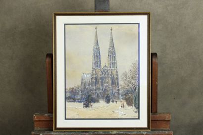 Ernst GRANER (1865-1943)
L'église votive...