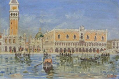 ALEXIS MOSSA (1844-1926) (dans le goût de)
Vue...
