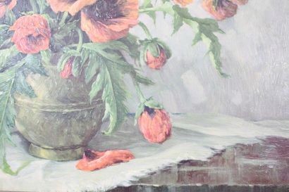 Erich KRUGER (1897-1978) 
Nature morte aux...