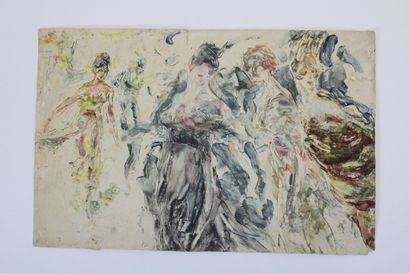 Luis BONNIN MARTIN (1873-1964)
Danseuses...