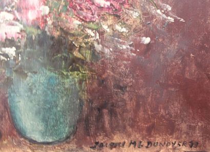 Jacques MG DUNOYER (1933-2000)
Le bouquet...