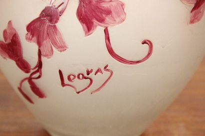 François-Théodore LEGRAS (1839-1916), 
Vase...