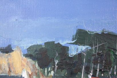 Jean-Pierre LEBRAS (1937-2017) 
Marée basse,...