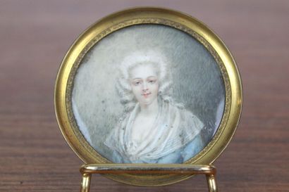 Dans le goût du XVIIIème siècle.
Miniature...