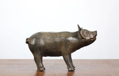 Pierre CHENET (XXème siècle) 
Cochon la tête...