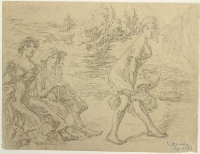 Luis BONNIN MARTIN (1873-1964)
Deux femmes,...