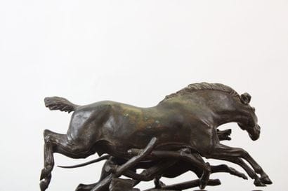 Jules MOIGNIEZ (1835-1894)
Cheval et chien...