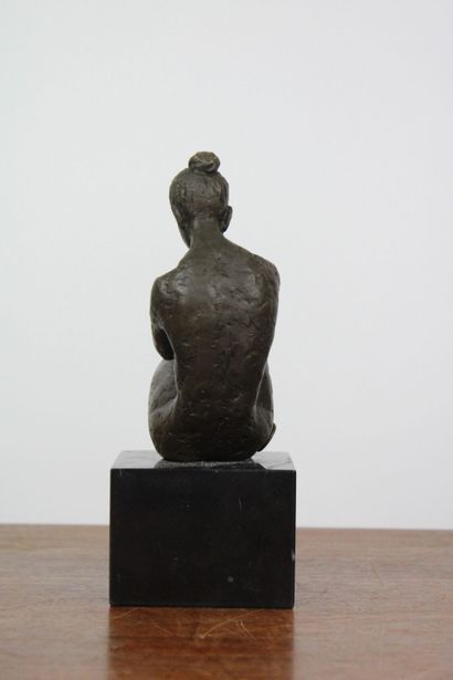 MILO (1893-1970). 
Modèle féminin à l'étirement,...